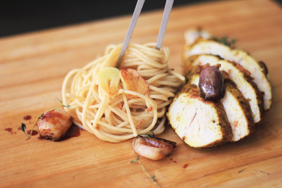 Spaghetti med brokkoli rabe og hvitløk