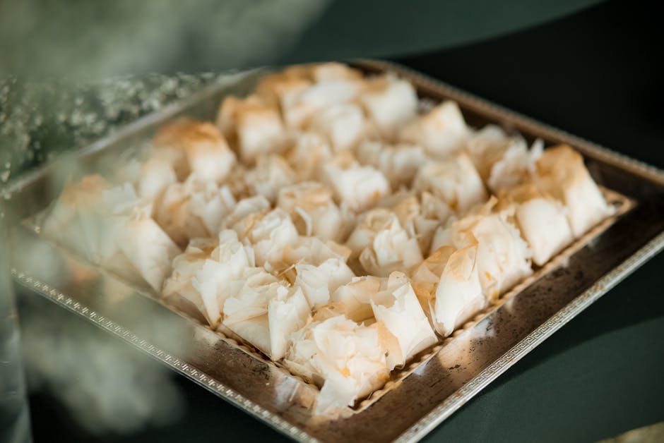 Sprø eple- og mandeltærte med filodeig