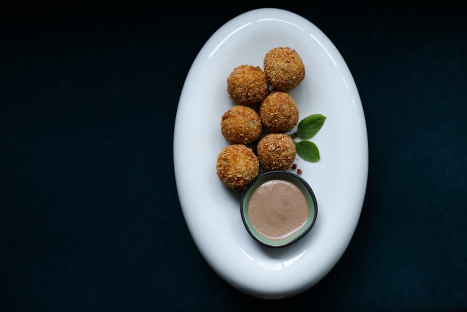 Sprøstekt blomkål med panko og pinjekjerner