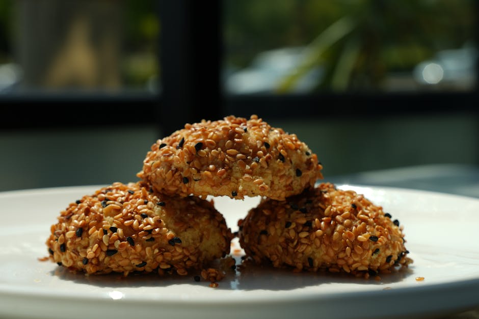 Sprø sesamkjeks (Benne-seed wafers)