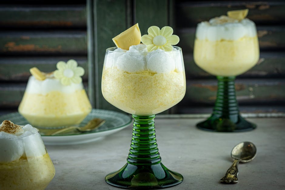 Sitron-sabayon med grapefrukt