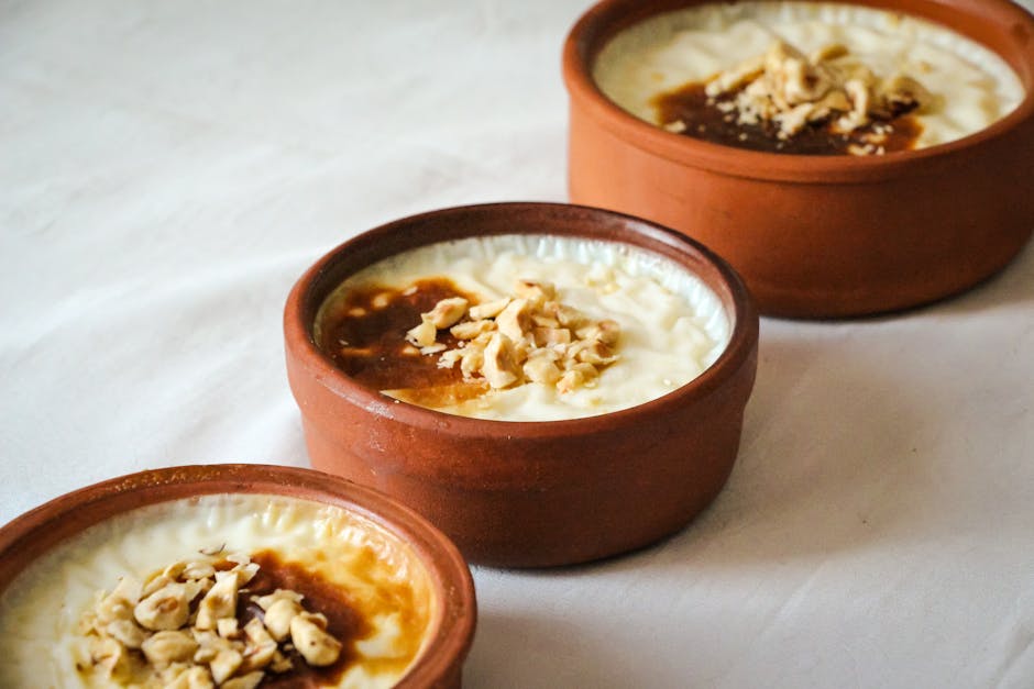 Kremet kardemommepudding