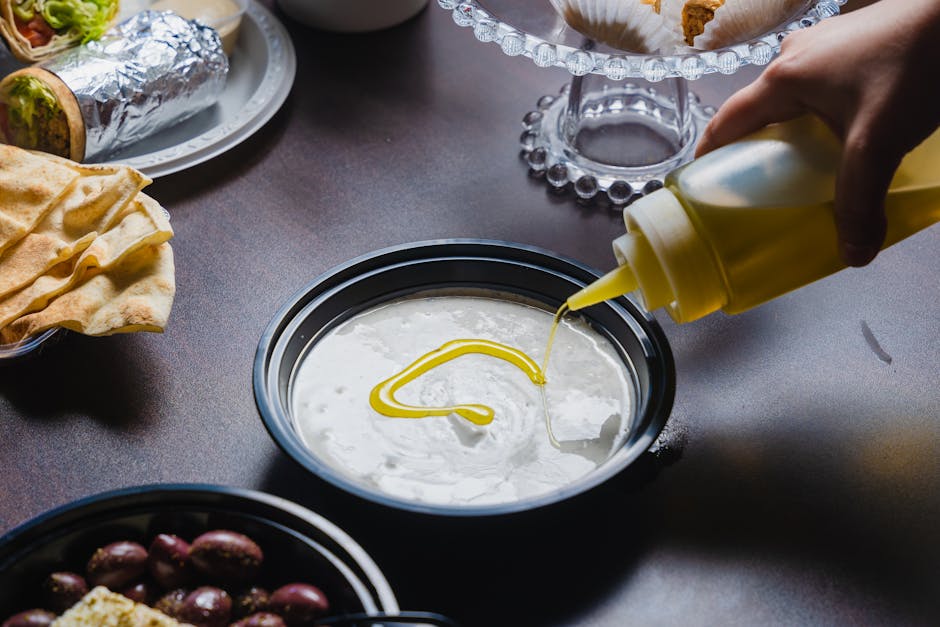 Frisk agurk- og yoghurtdipp (Tzatziki)