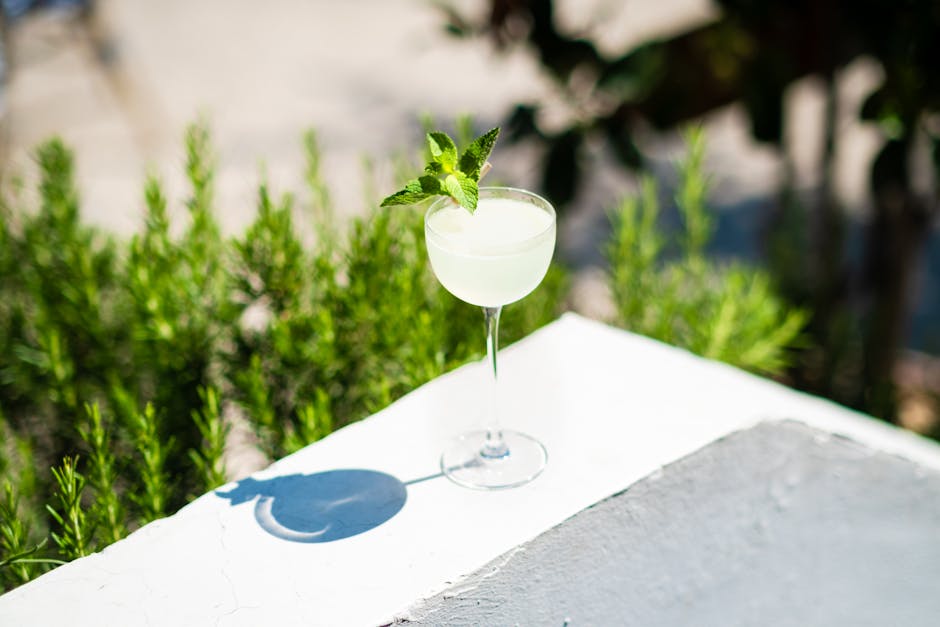 Limoncello og myntesparkler