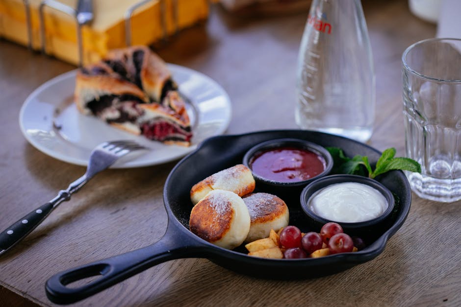 Rødbete- og gulrotpannekaker