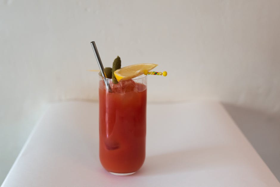 Tomatcocktail med skjellkraft