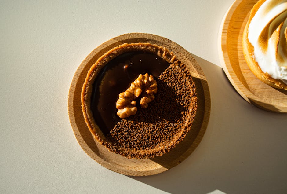 Sveitsisk honning- og valnøtttærte