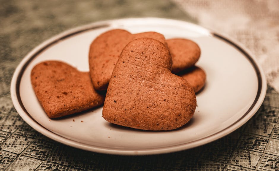 Krydrede kjeks med ingefær og kanel