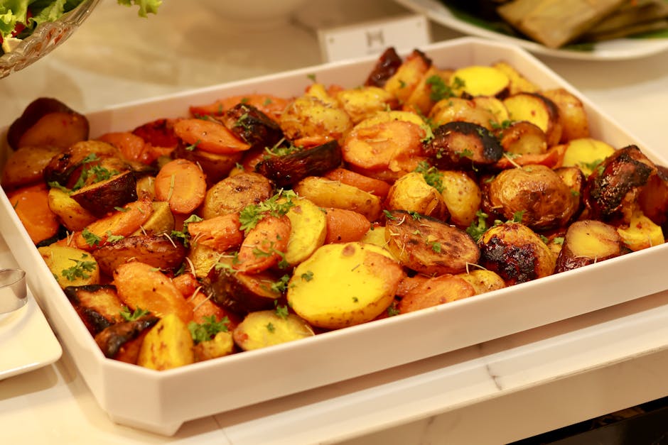 Timianbakte gulrøtter med smør