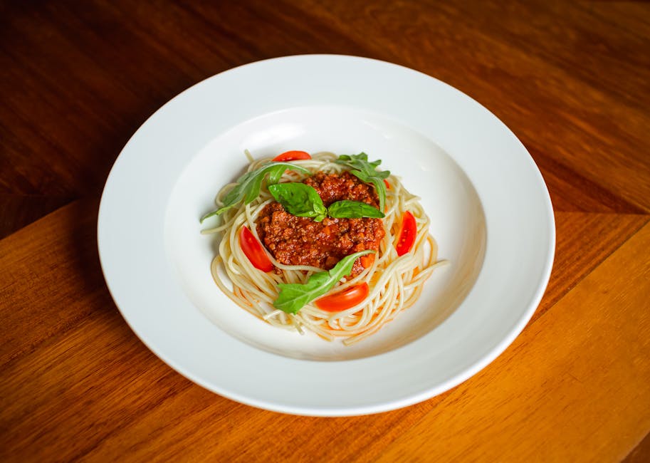 Pasticciata Bolognese med spinatnudler