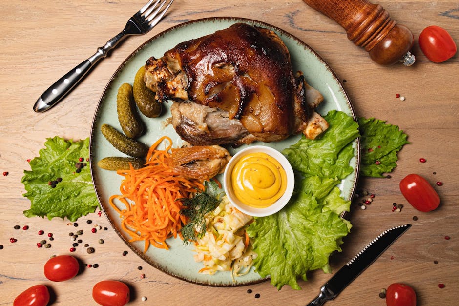 Langtidsstekt svinebog med aleppopaprika og sjalottvinaigrette