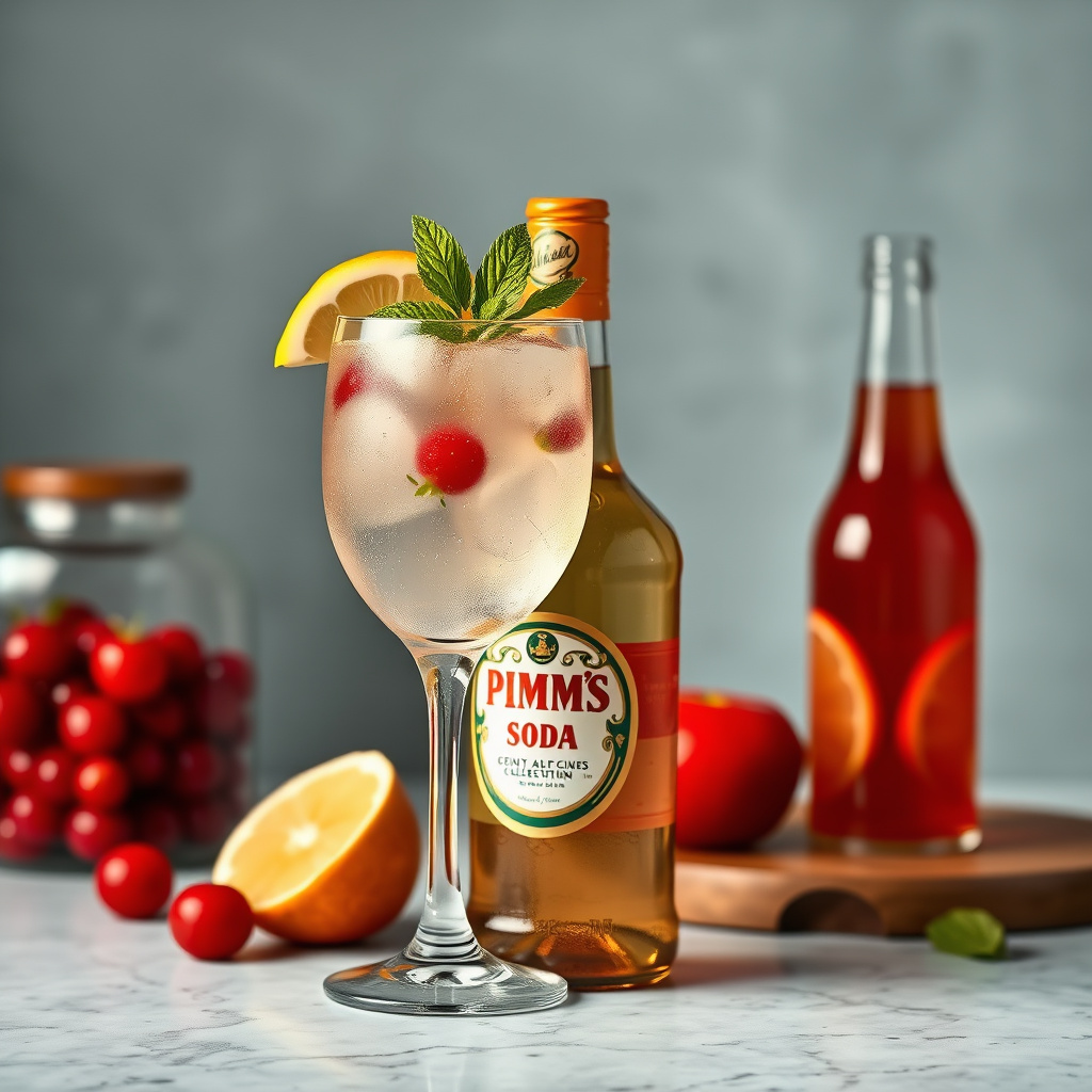 Pimm's og soda