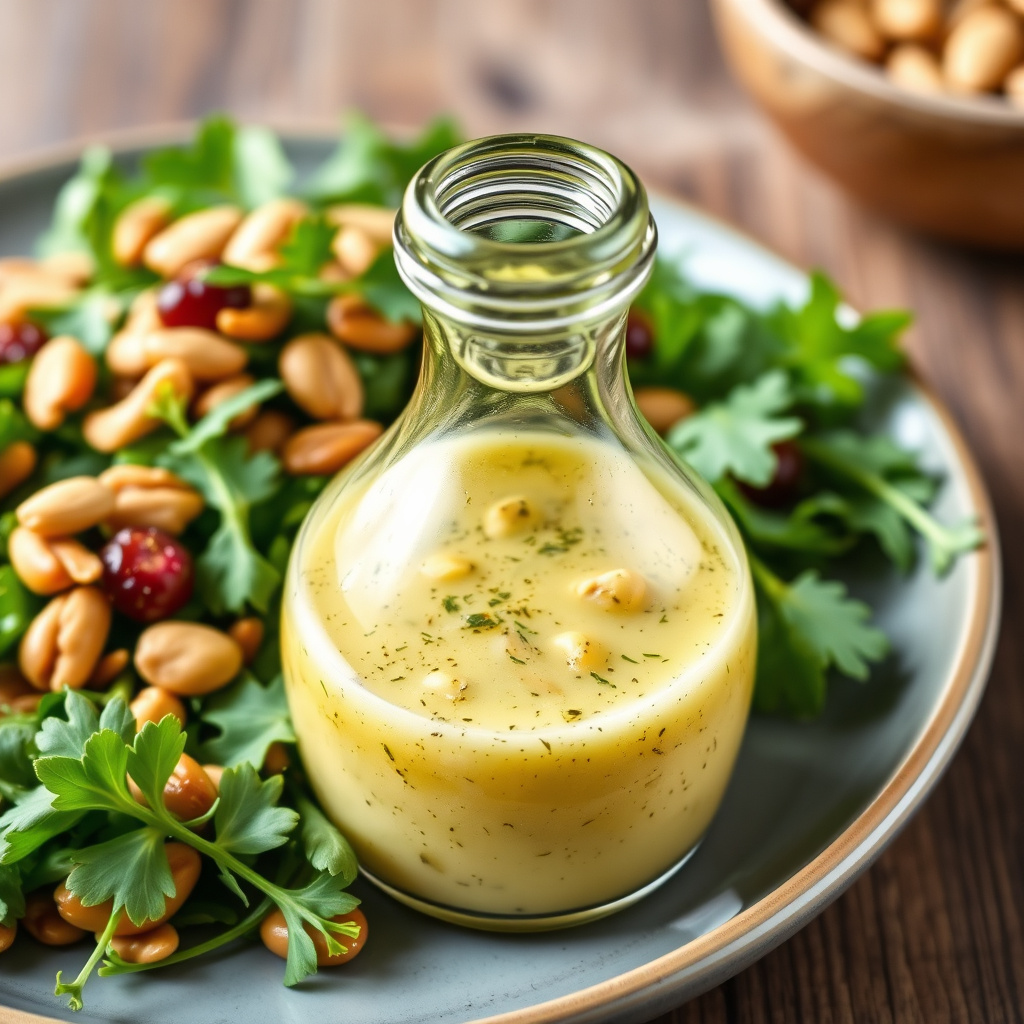 Pinjekjernevinaigrette med sitron og balsamico