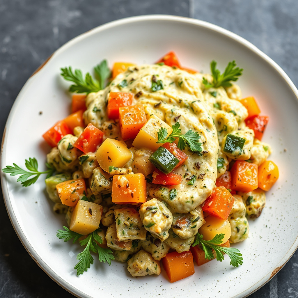 Pistou av sommergrønnsaker