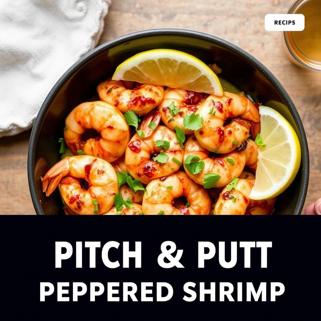 Pitch and Putt Peppered Shrimp