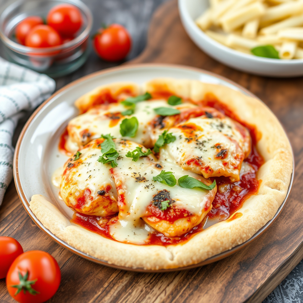 Pizzafylt kyllingbryst