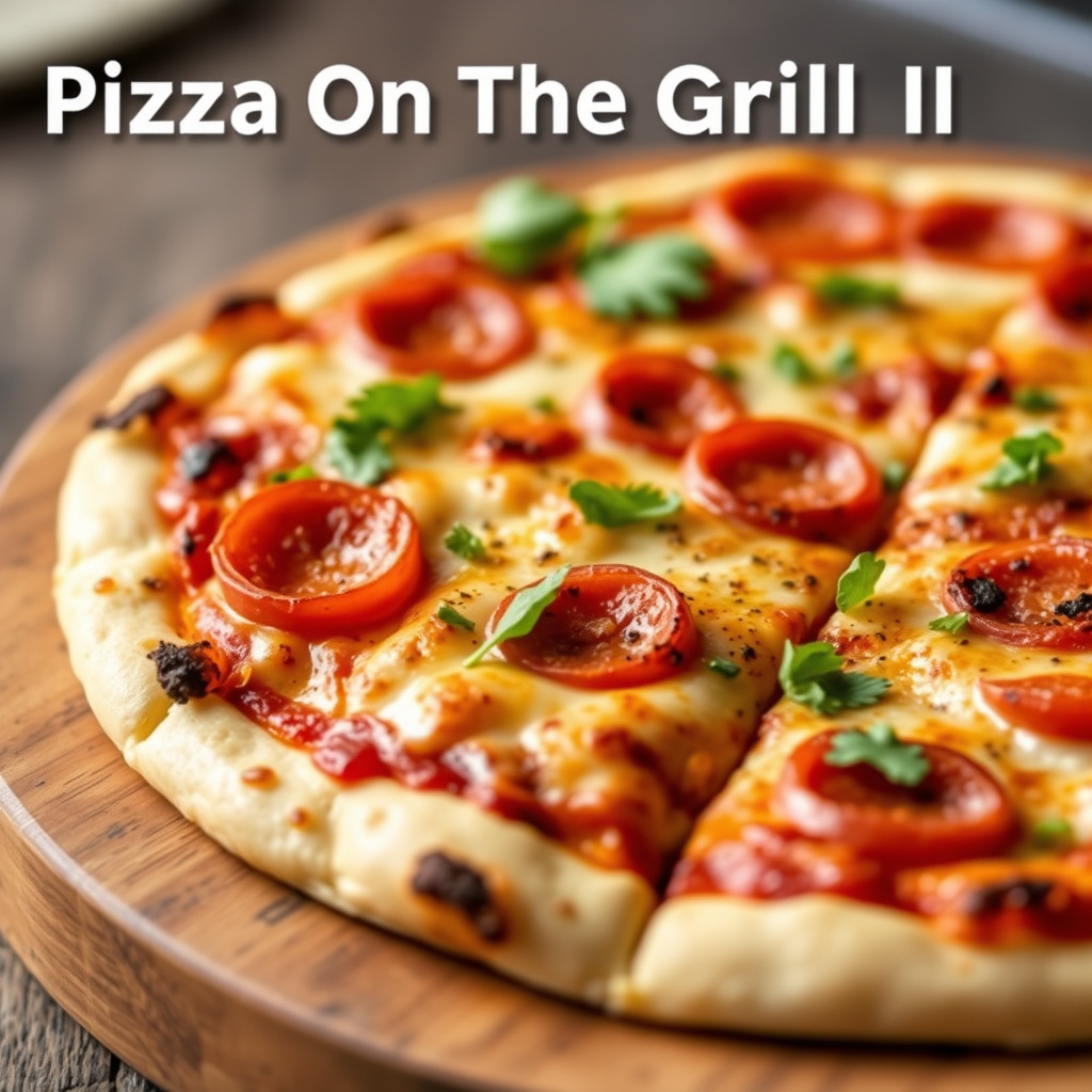 Pizza på grillen II