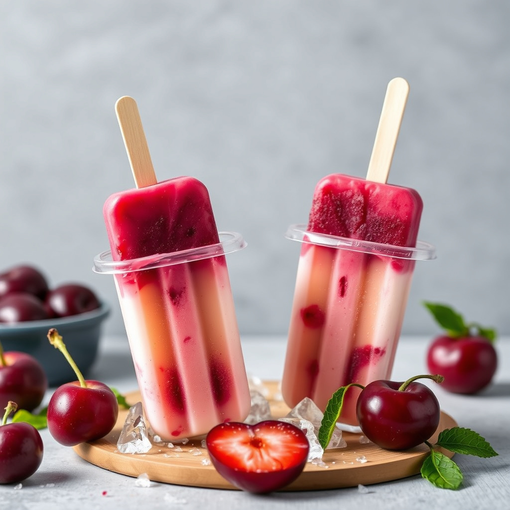 Plomme- og kirsebærispinner