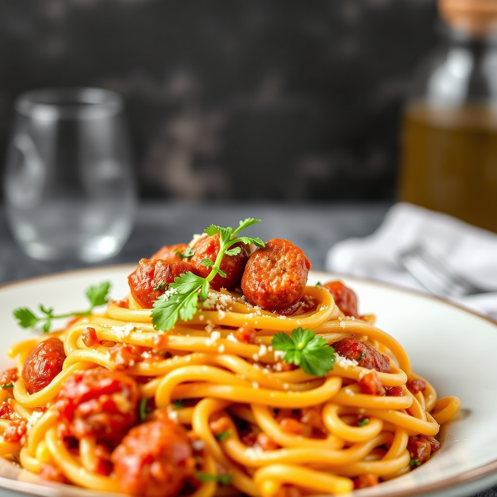 Pølsepasta