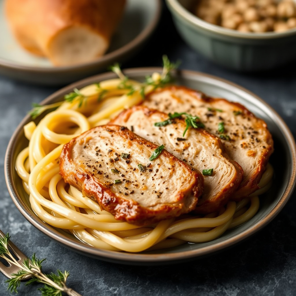 Pork Au Poivre