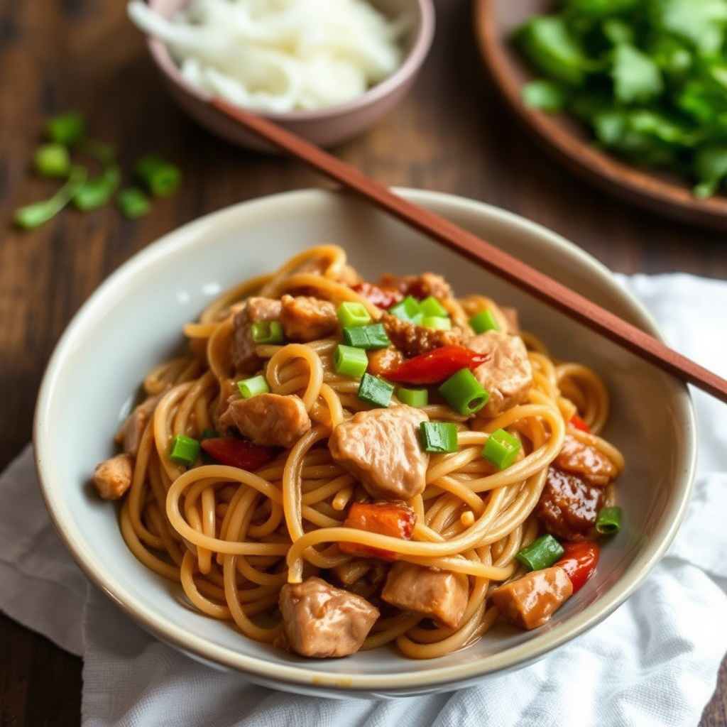 Pork Lo Mein