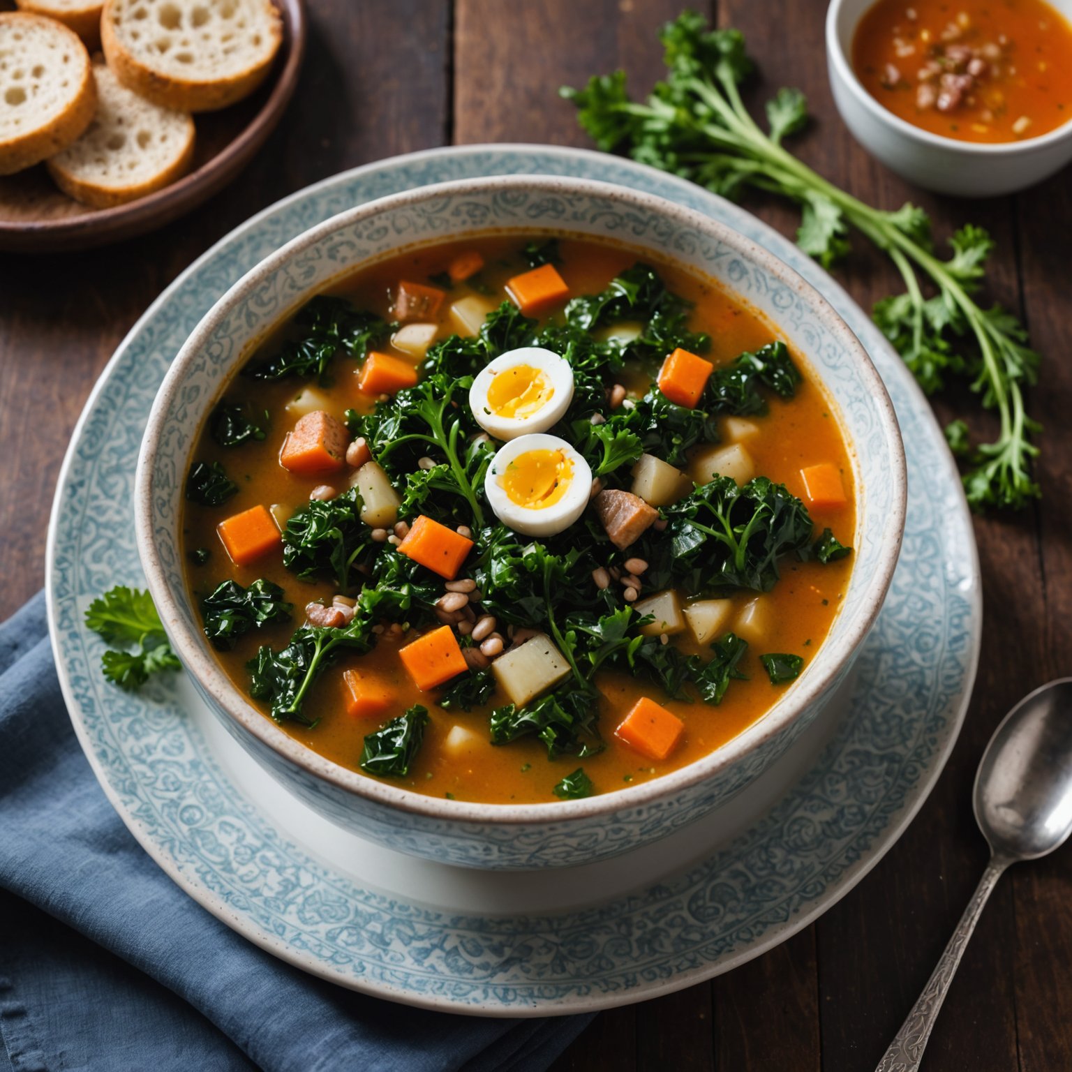 Portugisisk grønnkålsuppe