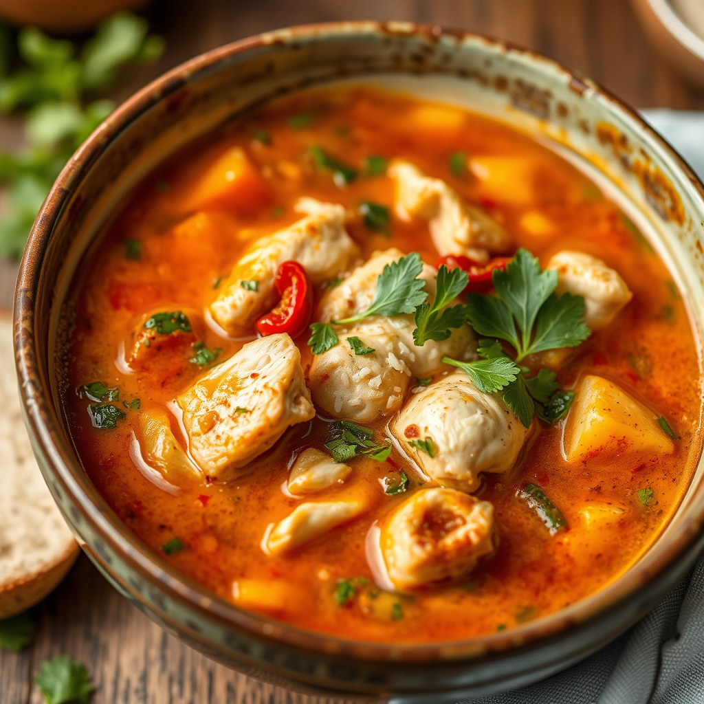 Portugisisk kyllingsuppe II