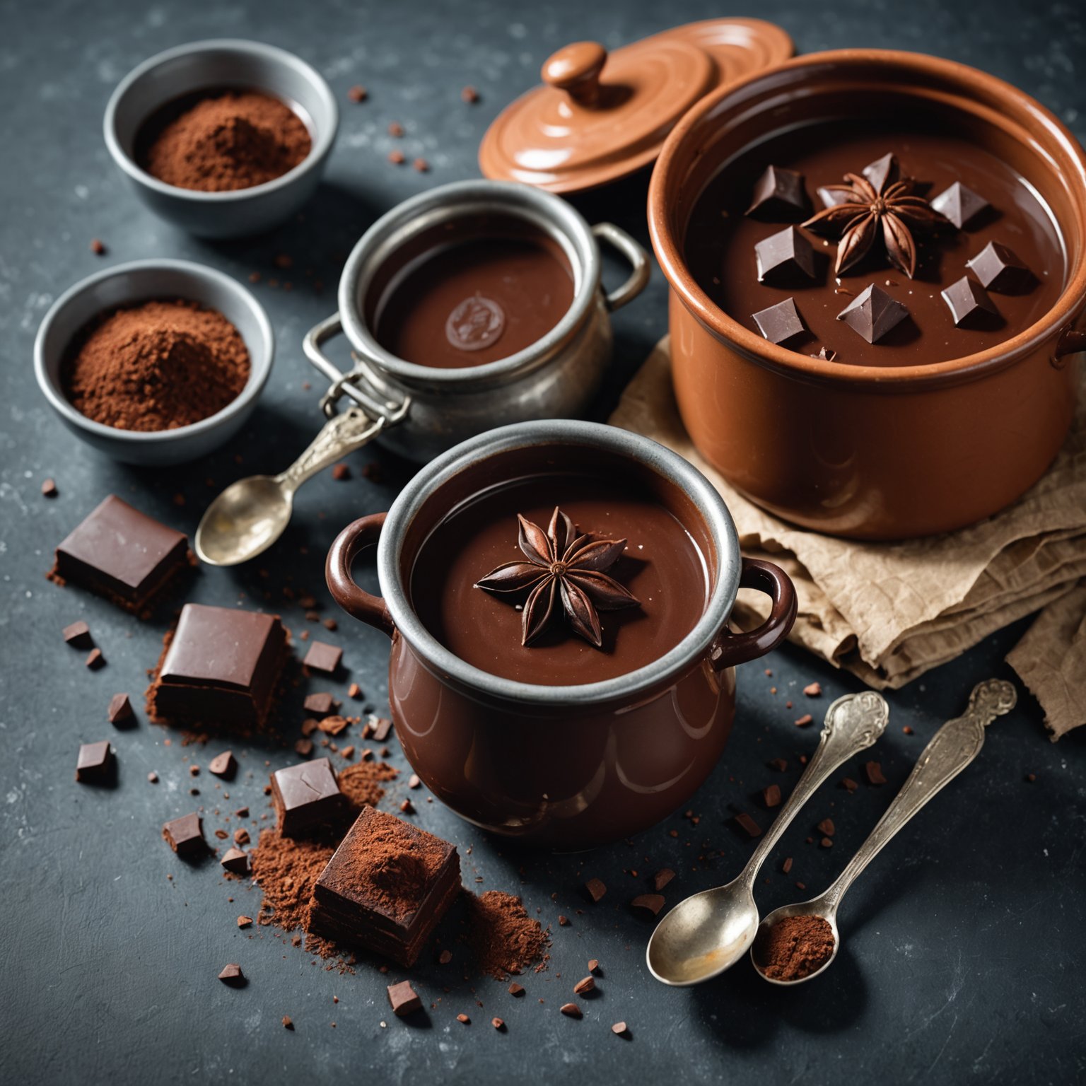 Potet med sjokolade og fleur de sel