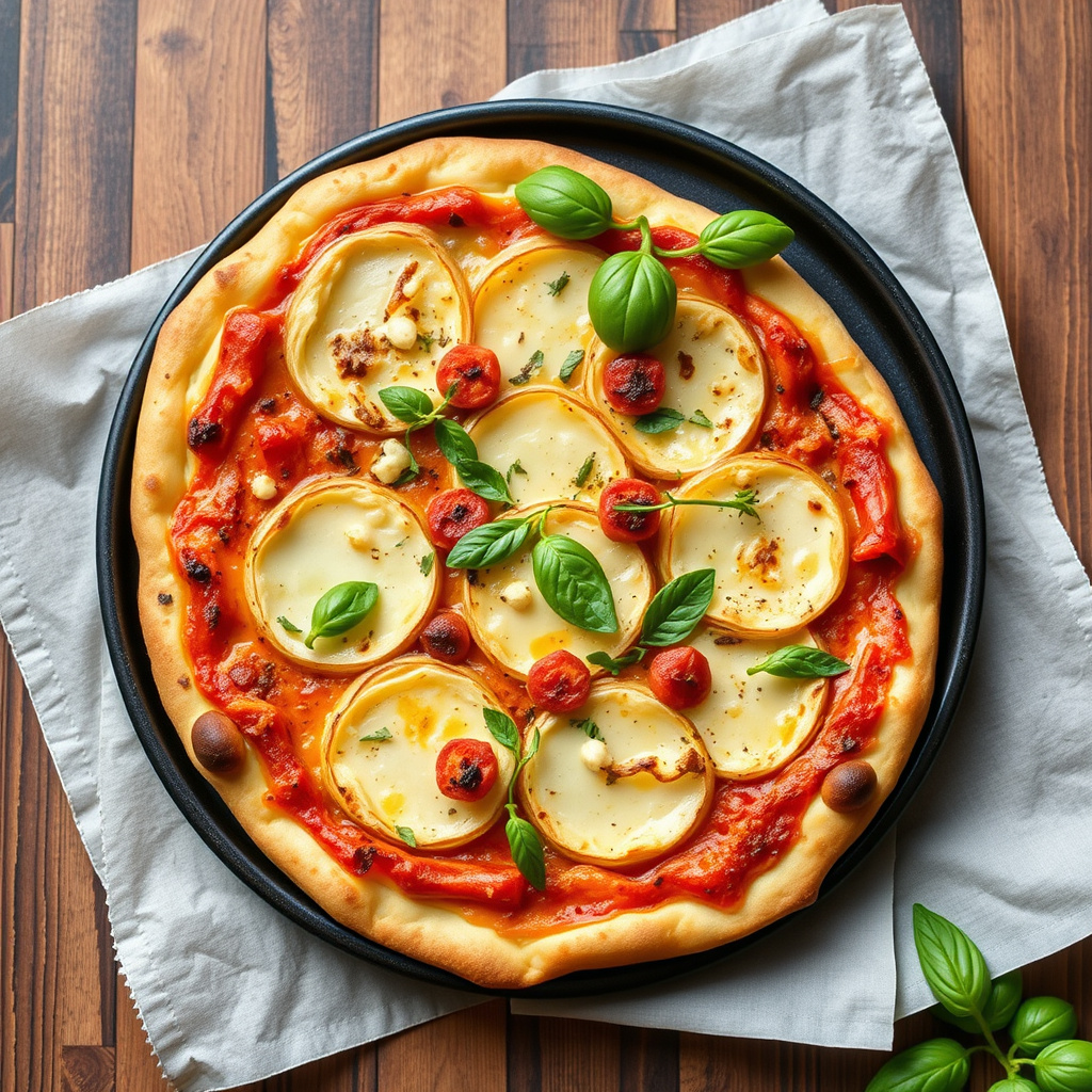 Potetpizza