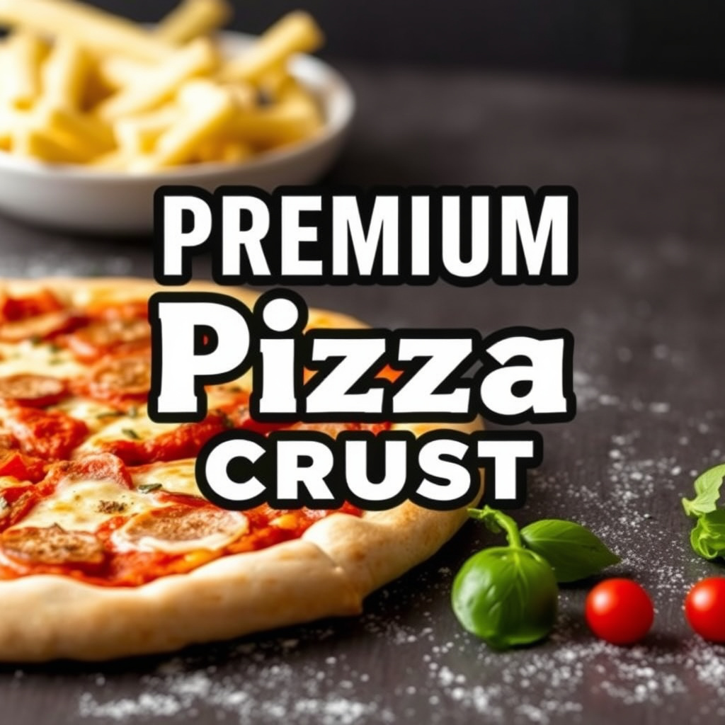 Premium pizzabunn