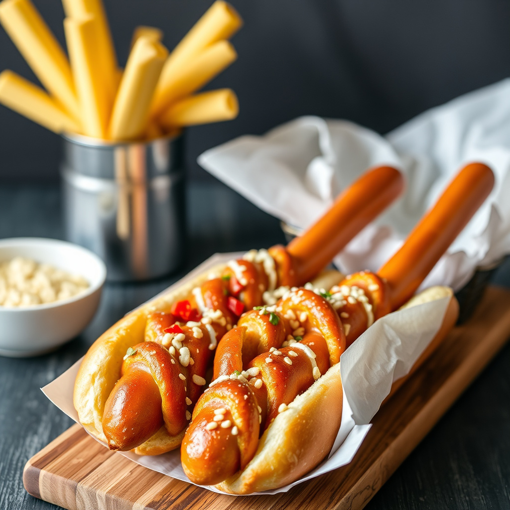 Pretzel Dogs