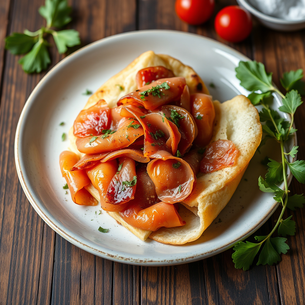 Prosciutto fylt med lykke