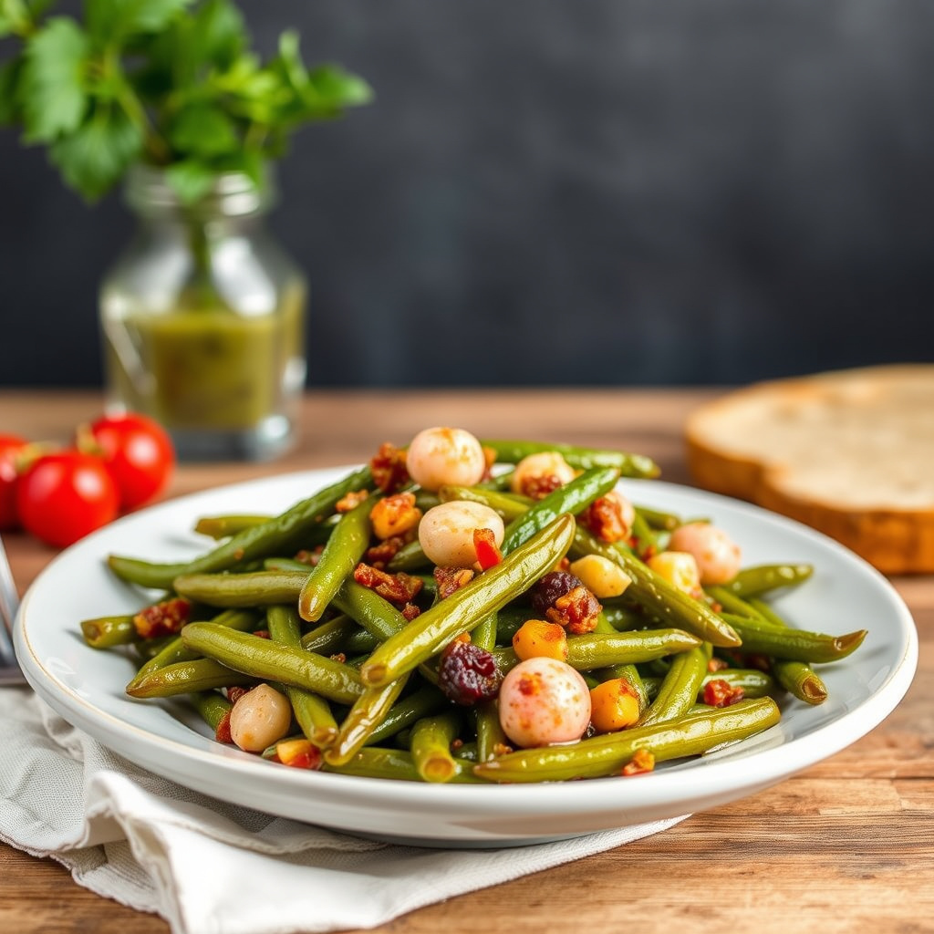 Provencalske bønner med urter og parmesan