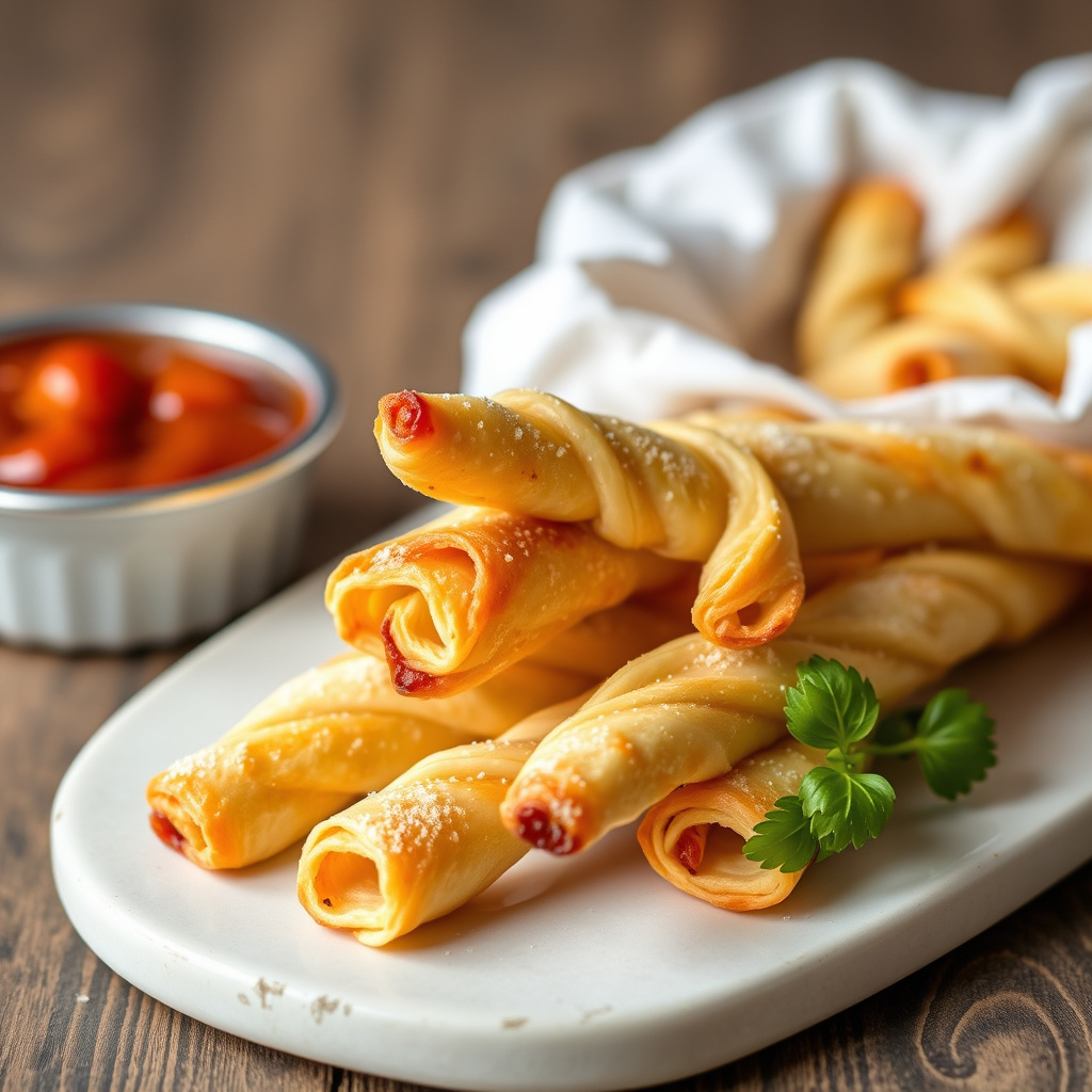 Puff pastry twists