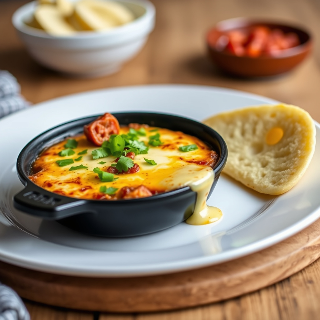 Queso Fundido med Chorizo