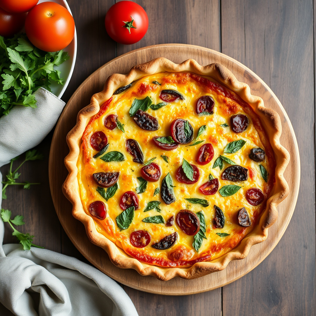 Quiche Sardou