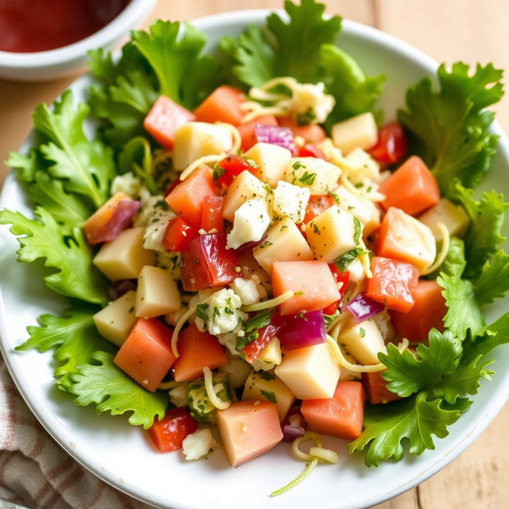Rå babyartisjokksalat med parmesan
