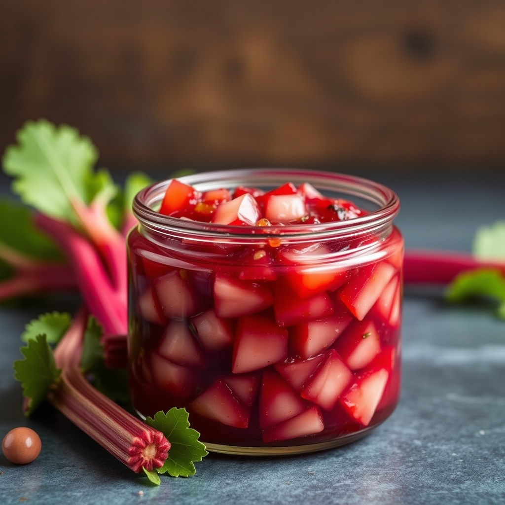 Rabarbrachutney