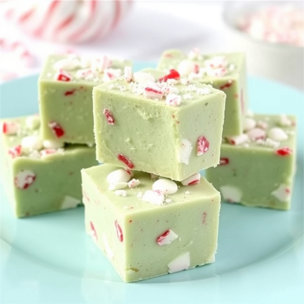 Rask og enkel peppermyntefudge
