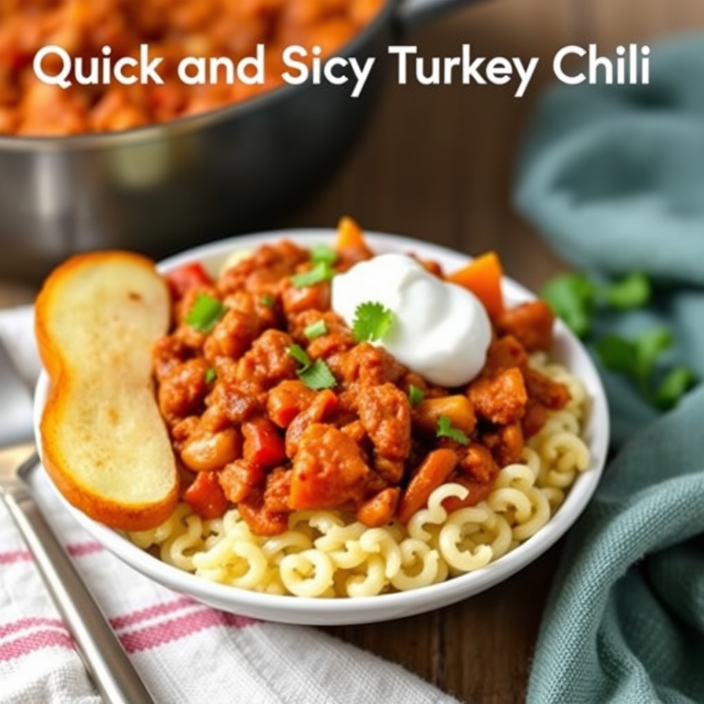 Rask og smakfull tyrkisk chili