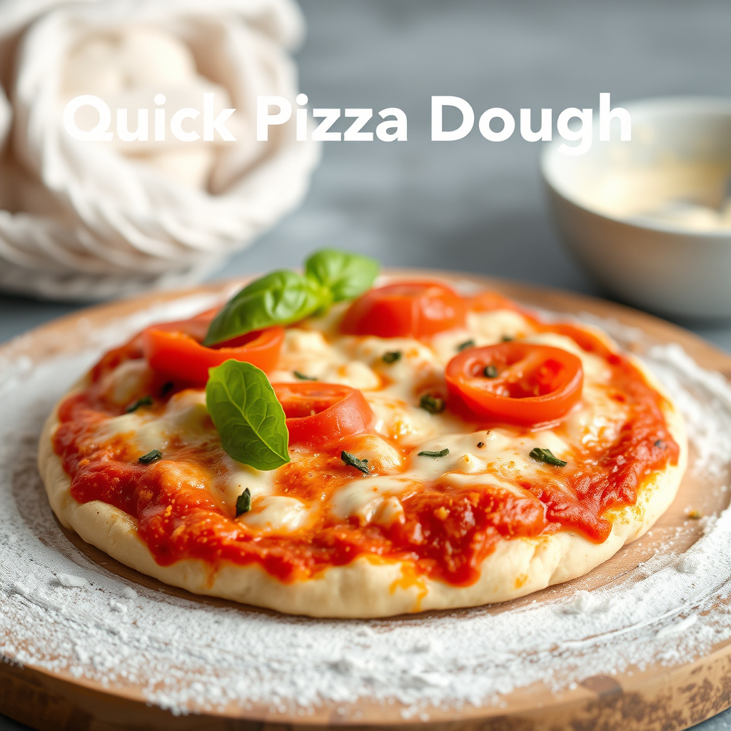 Rask pizzadeig