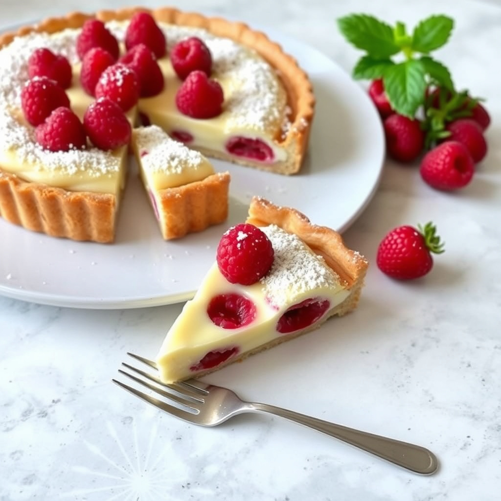 Raspberry Frangipane-terte