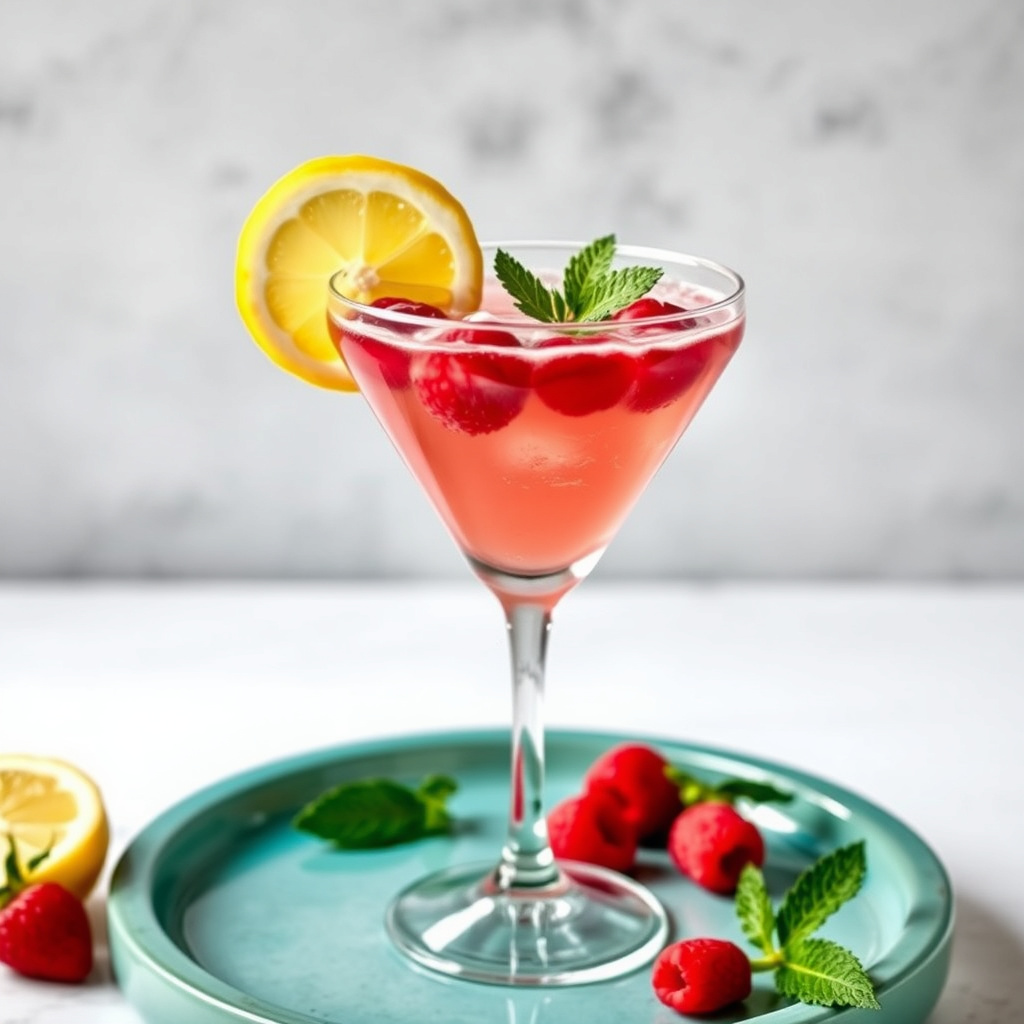 Raspberry Lemontini