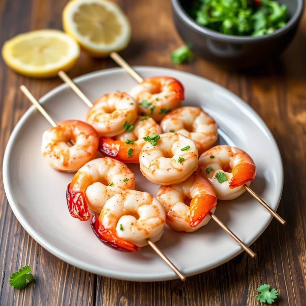Reker brochette