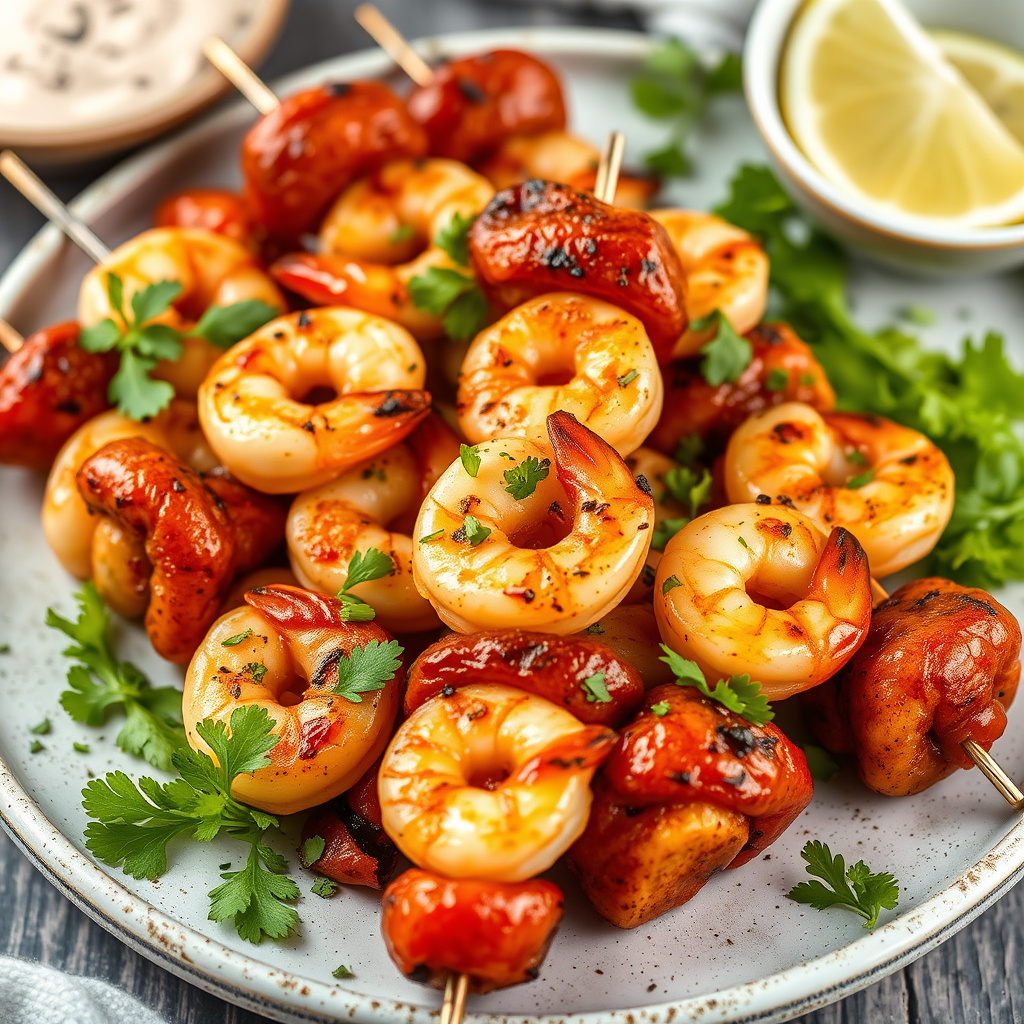 Reker- og chorizospyd