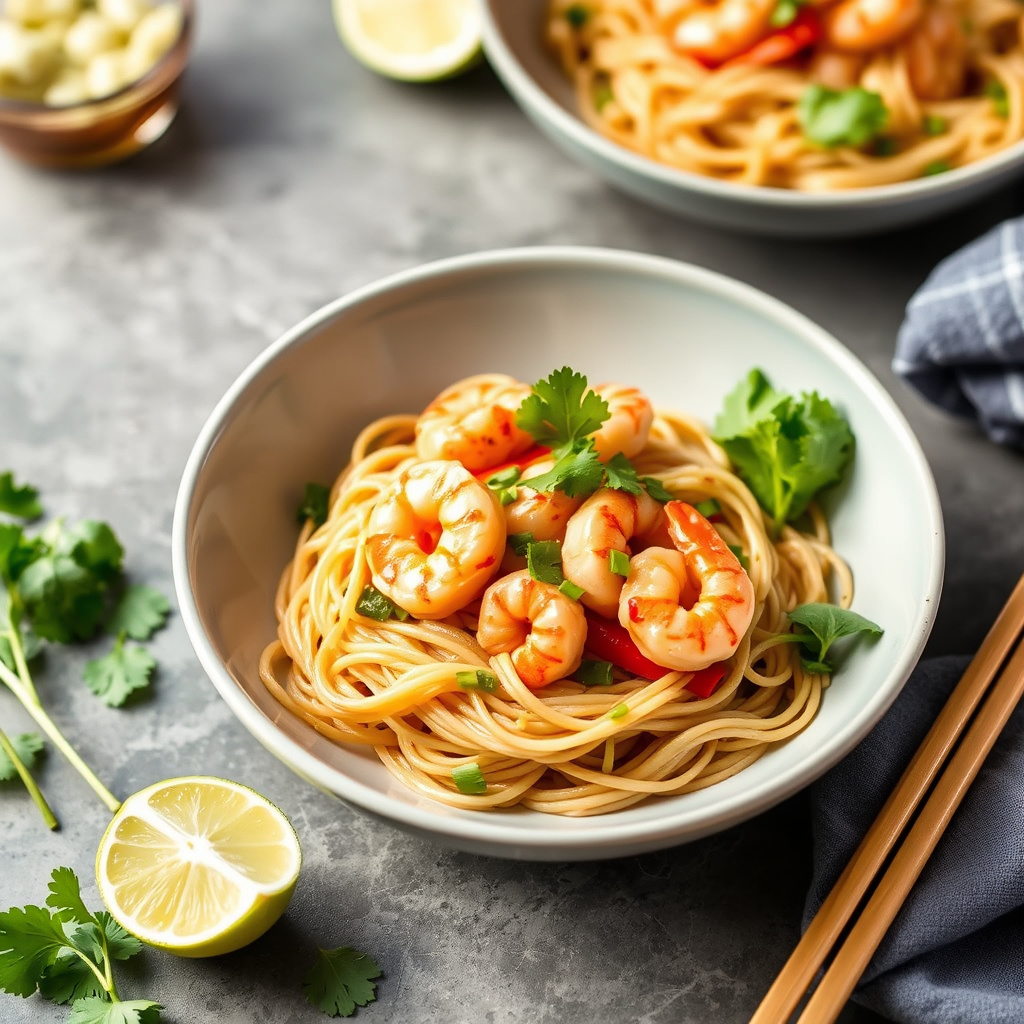 Reker Pad Thai for to