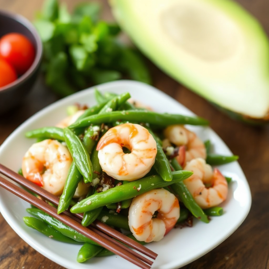 Rekesalat med snøerter