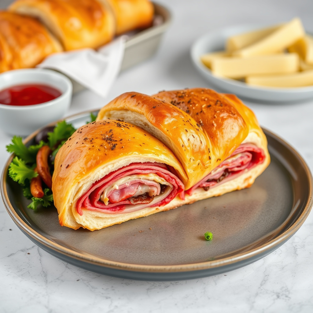Reuben Crescent Bake