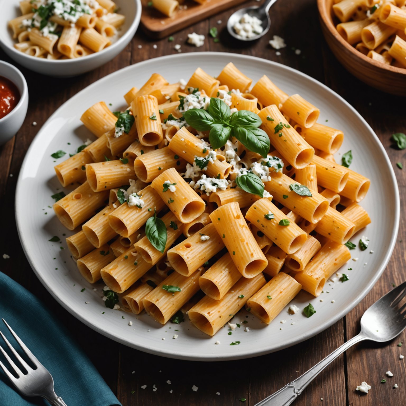 Rigatoni med Gorgonzolaskr