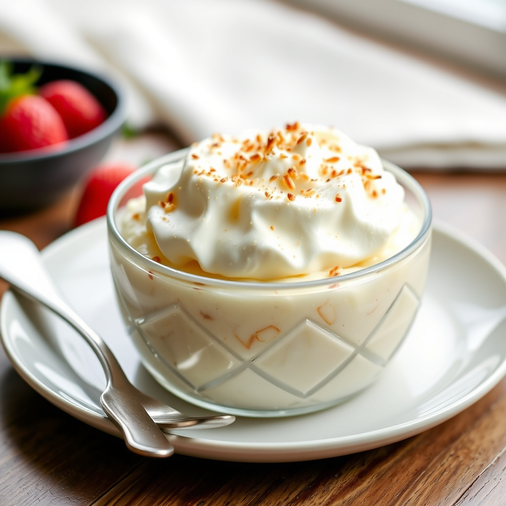 Risgrøt med marengstopp